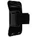 Fascia Da Braccio Sport Smartphone Finestra Touch Cinturino Regolabile Nero - Foto miniatura 10