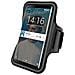 Fascia Da Braccio Sport Smartphone Finestra Touch Cinturino Regolabile Nero - Foto miniatura 5
