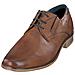Uomo Scarpe Uomo 31125101-1100-6300 Pelle Comfot Ampia Cognac 48 - Foto miniatura 1