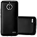 Custodia Compatibile Con Motorola Moto E4 In Nero Metallico - Coperchio Protettivo In Silicone Tpu Flessibile - Foto miniatura 1