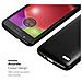Custodia Compatibile Con Motorola Moto E4 In Nero Metallico - Coperchio Protettivo In Silicone Tpu Flessibile - Foto miniatura 3
