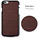 Cadorabo Custodia Compatibile Con Apple Iphone 6 Plus / Iphone 6s Plus In Woody Caffè - Hard Case Coperchio Di Protezione In Look Legno Contro I Graffi E Gli Urti - Foto miniatura 6