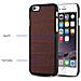 Cadorabo Custodia Compatibile Con Apple Iphone 6 Plus / Iphone 6s Plus In Woody Caffè - Hard Case Coperchio Di Protezione In Look Legno Contro I Graffi E Gli Urti - Foto miniatura 7