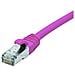 Hypertec 854431-hy Cavo Di Rete 0,3 M Cat6 F / utp [ ftp] Rosa (patch Cord Rj45 Cat. 6 F / utp Lszh Snagless Pink- 0.30 M Full Copper)  - Foto miniatura 1
