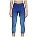 Women's Functional Trousers H4l20-spdf008-91a, Donna, Blu, Ghette, Numero: S Eu - Foto miniatura 1