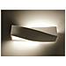Novità! Applique Bianco Per Salotto - In Ceramica (può Essere Dipinto) - Sollux Sigma Sl. 0003 Lampada A Muro, Stile Classico, A Luce Singola Led E-27 *** Lampade - I Prezzi Più Bassi Su Amazon! - Foto miniatura 5