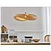 Lampadario In Legno Di Bambù Marrone Chiaro Boyne L - Foto miniatura 4