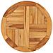 Vassoio Girevole da Tavola in Legno Massello di Teak - Foto miniatura 1