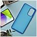 Cover Samsung Galaxy A52 Flessibile Finitura Soft Touch Blu - Foto miniatura 5