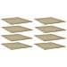 Ripiani per Libreria 8pz Rovere Sonoma 40x50x1,5cm Multistrato - Foto miniatura 1
