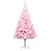 Albero di Natale Artificiale con Supporto Rosa 240 cm PVC - Foto miniatura 1
