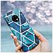 Custodia Compatibile Con Huawei Mate 30 In Marmo Blue Wave No. 13 - Coperchio Protettivo In Silicone Tpu Con Motivo A Mosaico - Foto miniatura 7