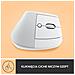 Mouse Verticale Lift Ergonomic Ottico 4 Tasti 4000 DPI Colore Bianco - Foto miniatura 5
