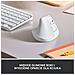 Mouse Verticale Lift Ergonomic Ottico 4 Tasti 4000 DPI Colore Bianco - Foto miniatura 2