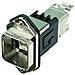 Telegrtner J80020a0011 Cable Gender Changer Rj-45 Nero, Cromo - Foto miniatura 1