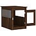 Gabbia Cani Arredamento Rovere Marrone 55x75x65cm Multistrato - Foto miniatura 5