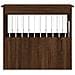 Gabbia Cani Arredamento Rovere Marrone 55x75x65cm Multistrato - Foto miniatura 7