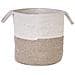 Set Di 2 Cestini Pazha Cotone Beige - Foto miniatura 2