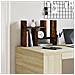 Organizer Scrivania Rovere Fumo 34,5x15,5x35,5 Cm Multistrato - Foto miniatura 3