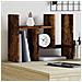 Organizer Scrivania Rovere Fumo 34,5x15,5x35,5 Cm Multistrato - Foto miniatura 1