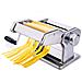 Macchina per la Pasta Fresca Manuale Acciaio Inossidabile con Morsetto da Tavolo - Foto miniatura 1