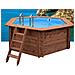 Piscina Alta/sepolta - Wood (round) - Algarve D355cm (5,56m3) - Foto miniatura 1