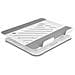 Supporto per tablet e portatile regolabile in alluminio - ruotabile a 360° - Foto miniatura 2