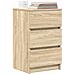 Comodini con 3 Cassetti 2 pz Rovere Sonoma 39x35x65 cm - Foto miniatura 9