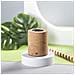 Altoparlante Bluetooth 5.0 Nature Cork. Potenza Sonora 3w. Batteria 300 Mah 6,2x7,5x6,2 Cm. Marrone Chiaro - Foto miniatura 2