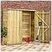 Lusso Casadino -  Rimessa Attrezzi Da Giardino 163x50x171 Cm In Pino Impregnato - Foto miniatura 8