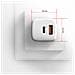 ACU-PQ30W Ladegerät QC3.0.4.0/AFC /FCP /PPS /Apple+ PD USB-C 30W - weiß - USB Typ C Telefono cellulare, Smartphone, Orologio intelligente, Tablet, Universale Bianco AC Ricarica rapida Interno - Foto miniatura 2