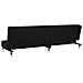 Divano Letto a 2 Posti Nero in Velluto - Foto miniatura 8