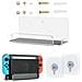 Supporto Da Parete Per Console Nintendo Switch - Acrilico Trasparente - Foto miniatura 1