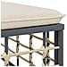 Set Divani da Giardino 6 pz con Cuscini Antracite in Polyrattan - Foto miniatura 7