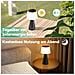 Lampada Da Tavolo A Led, Wireless, Solare, A Batteria, Moderna, Da Comodino, Touch Dimmerabile - Foto miniatura 5