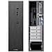 PC micro ATX T370 Slim Basso profilo (Slimline - stilizzato) Nero 500 W - Foto miniatura 2