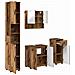 Set di mobili per il bagno 4 pcs Legno vecchio 61 x 35 x 64 cm - Foto miniatura 1