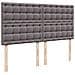 Giroletto a Molle con Materasso Grgio 180x200 cm in Similpelle - Foto miniatura 7
