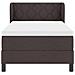 Letto box spring con materasso Marrone scuro 90 x 190 cm - Foto miniatura 8
