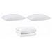 Piumone Altro con cuscino 3 pcs Bianco 240 x 220 cm Microfibra - Foto miniatura 1