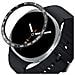 Anello Della Lunetta In Acciaio Inossidabile Compatibile Con Samsung Galaxy Watch8 40mm - Migliora Lo Stile Del Tuo Orologio White+black - Foto miniatura 2