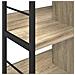Libreria Rovere Sonoma 82 x 32 x 79 cm Legno multistrato - Foto miniatura 8