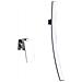 Rubinetto per lavabo da bagno, Blackswan, tipo M19, modello cromato, misura 70 cm - Foto miniatura 1