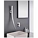 Rubinetto per lavabo da bagno, Blackswan, tipo M19, modello cromato, misura 70 cm - Foto miniatura 2