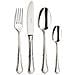 Settecento Set 24 posate acciaio inox 18/10 - Servizio per 6 Persone - forchetta, coltello, cucchiaio e cucchiaino - Design elegante e vintage - Foto miniatura 1