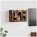 Armadio pensile Rovere fumé 60 x 20 x 40 cm Legno multistrato - Foto miniatura 2