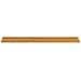 Scaffale da parete 2 pcs Beige 80 x 9 x 3 cm Legno multistrato - Foto miniatura 7
