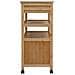 Carrello da Cucina con Ruote Naturale 59,5 x 36 x 82 cm Bambù - Foto miniatura 6