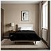Duvet Estivo Nero 155 x 220 cm Microfibra e Fleece Teddy - Foto miniatura 2