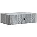 Tavolino da Parete Laterale Grigio Sonoma 59 x 34,5 x 17 cm - Foto miniatura 1